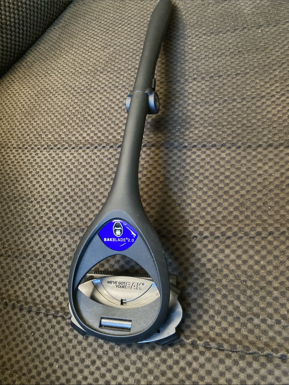 BakBlade 2.0 Back Hair Shaver in Black